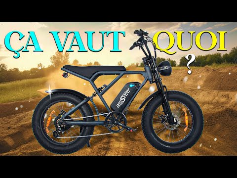 Fat bike électrique 1er prix. Onesport one s3