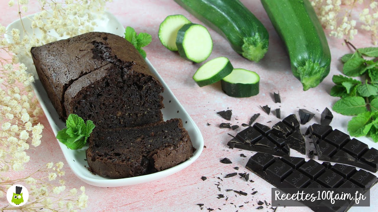 🍫 Cake chocolat noir & courgette