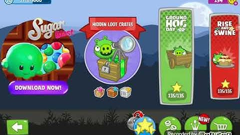 Bad Piggies hidden loot crates episode 2