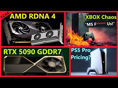 AMD RDNA 4, Nvidia RTX 5090 GDDR7, XBOX Chaos Leak, PS5 Pro Price, Apple Vision | Broken Silicon 244