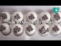 How to Make Bath Bombs at Home - Lavender Oatmeal