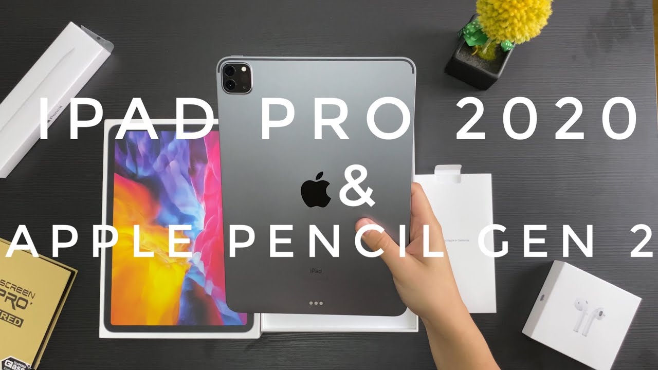 UNBOXING iPad Pro 2020 dan Apple Pencil Gen 2!! INDONESIA!! - YouTube