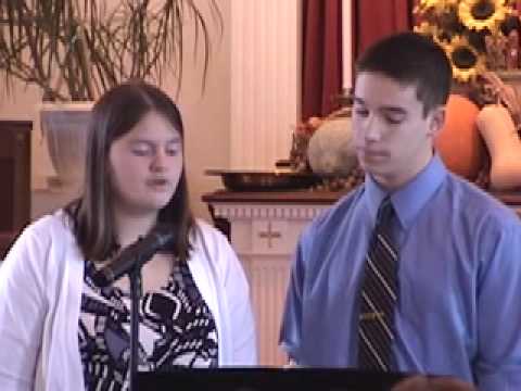 Chaffin Congregational Church Song by Becca, Nicole and Ben