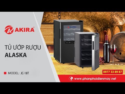Tủ Bảo Quản Rượu Vang Alaska JC-18T
