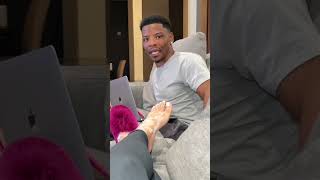 Surprising My Husband With Dry Feet For His Reaction 