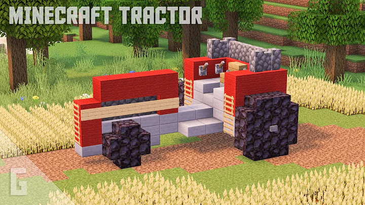 How to Build A Tractor in Minecraft
