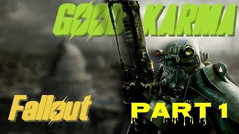 Fallout 3 For The First Time Part 1: We Never Leave The Vault