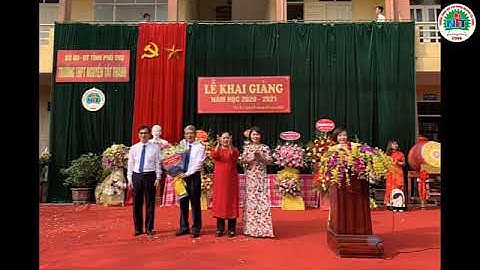 Trường THPT Nguyễn Tất Thành khai giảng năm học mới 2020-2021