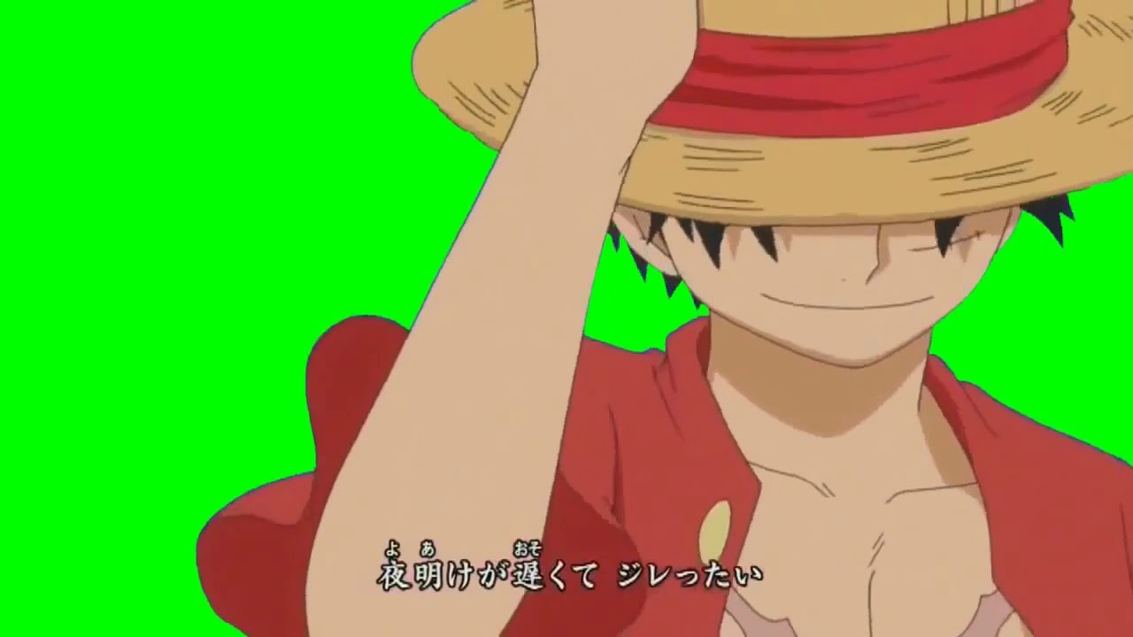 greenscreen #anime #anitok #onepiece, how to use one pace