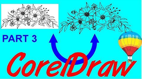 Corel Draw Tips & Tricks SVG file of a Photo in 30 Seconds Part 3 Clipart