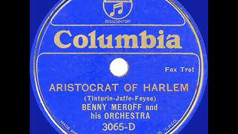 1935 Benny Meroff - Aristocrat Of Harlem (instrumental)