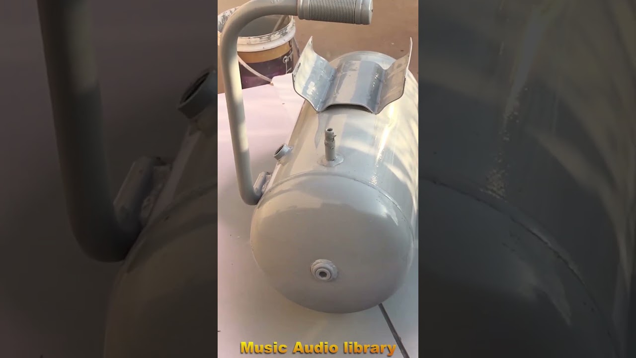 repaint Air compressor compleate || 