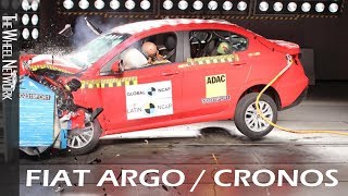 Fiat Argo (Cronos) Safety Tests Latin NCAP | July 2019 Ratings Fiat Argo Crash Test
