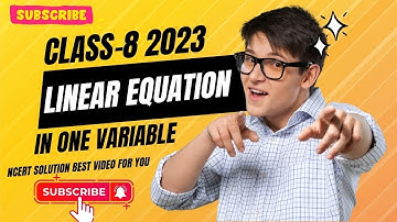 Linear Equation in one Variable | Class-8 Chapter-2 | Ex-2.6 | Ncert Solution | By Narendra Sir