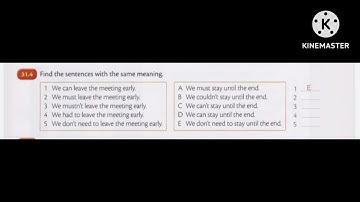 Unit-31 (Exercises) must...mustn