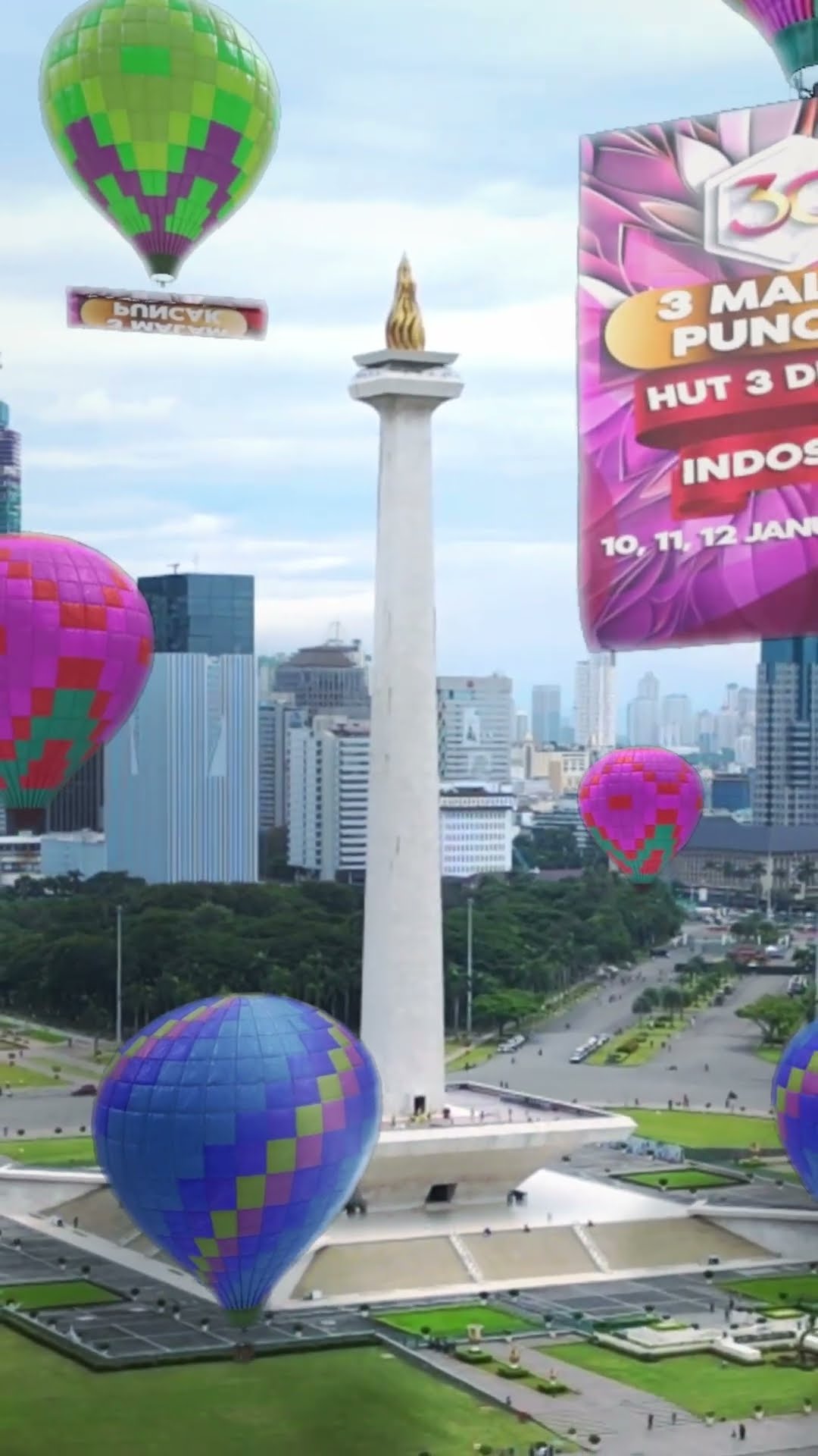 Jangan ketinggalan Malam Puncak Konser HUT 3 Dekade Indosiar 10,11 dan 12 Januari 2024
