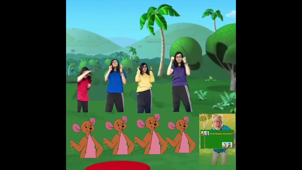 The Wiggles Tie Me Kangaroo Down Sport Ft Rolf Harris (Fanmade)🎵🎵💛 💜