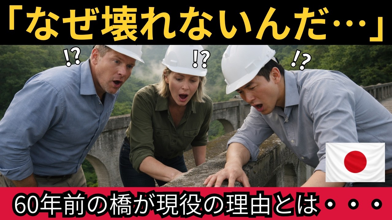 【海外の反応】「日本のインフラは古すぎる」と嘲笑した中国人エンジニアが現場を見て膝をついた