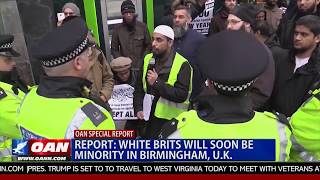 A report from the U.K. shows white British people will soon be outn...