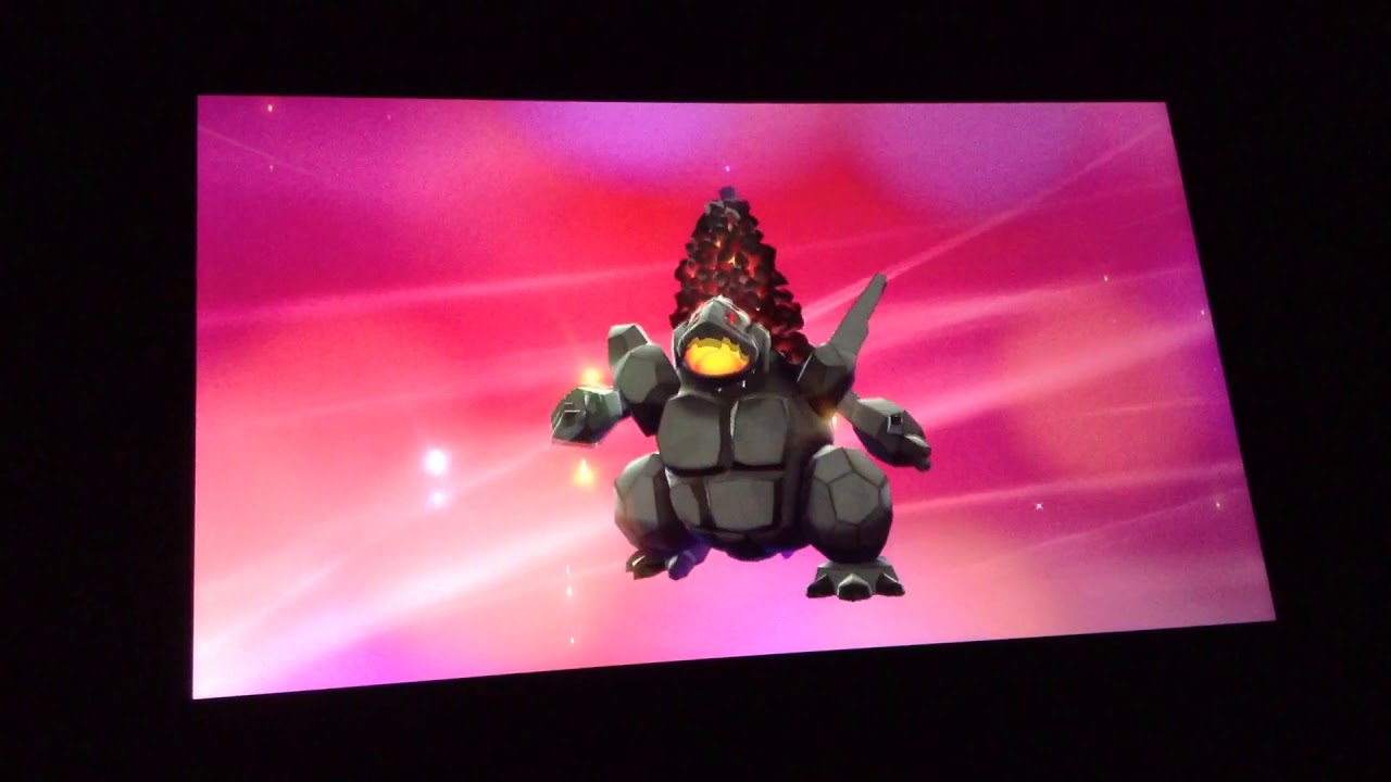 Pokemon sword evolved carkol lv 34