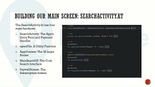 Android App Dev Series: Module 2 - The Android Frontend