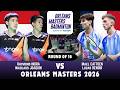Raymond Indra Nikolaus Joaquin Vs Cattoen Lucas Renoir Badminton Orleans Masters 2026 R16 MD