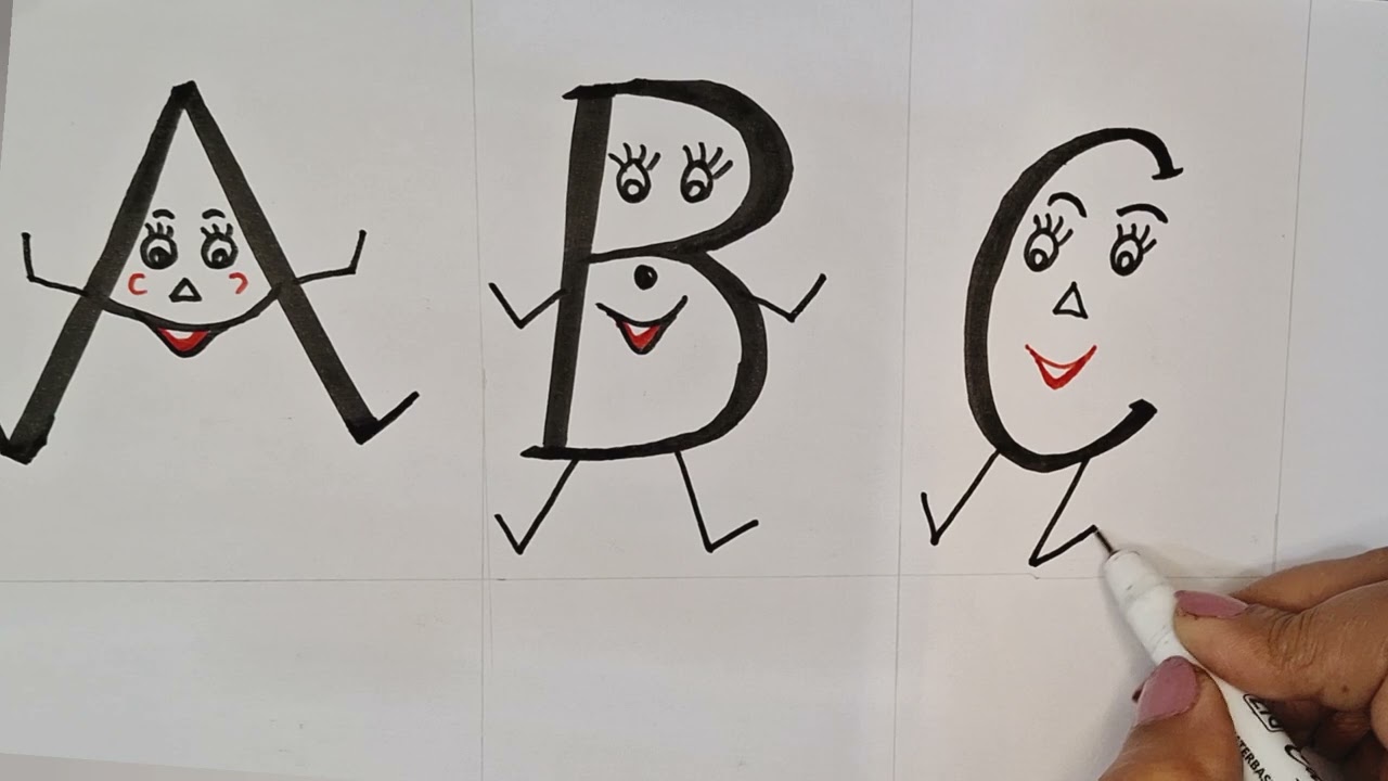 Letter Art l How to write beautiful letters ?