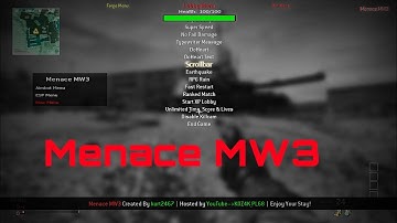 [PS3/MW3/1.24] Menace Best Pre-Game, Non-Host, Host  MW3 Mod menu (Unlock all) Free Download !