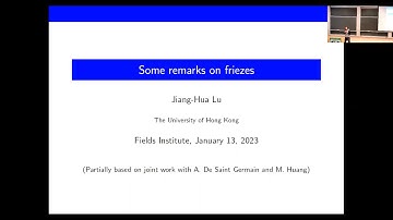 Some remarks on friezes