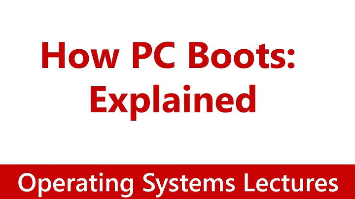 Operating System #10 PC Booting: How PC Boots | Explained in Detail