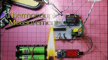 Thermocouple, MAX6675 and OLED