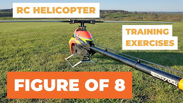 Figure of 8 Training Exercises with RC Helicopters