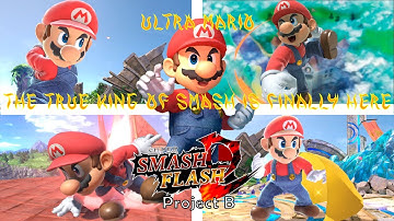 SSF2 Project B Patch 9: Ultra Mario: The True King of Smash is Finaly Here