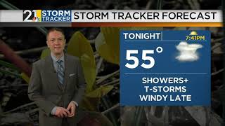 21 StormTracker Forecast (Thursday 11 p.m.)