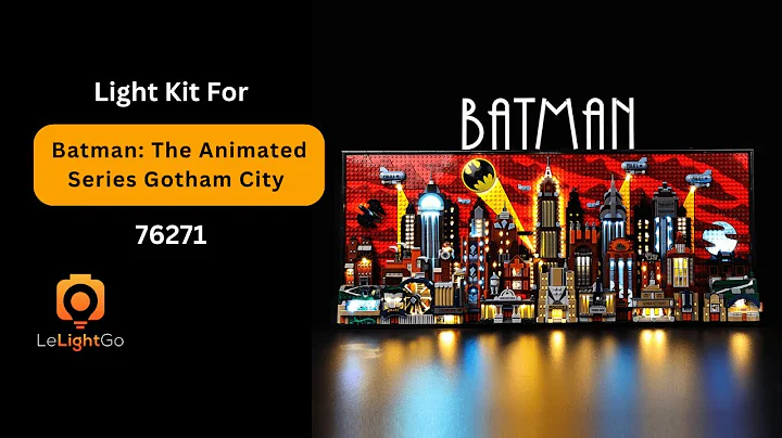Classic Light Kit for LEGO® Batman 76271 Batman: The Animated Series Gotham City