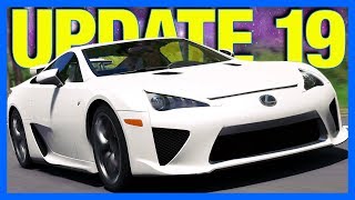 Forza Horizon 4 : Lexus LFA, LEGO Bugatti, Ford Supervan 3 & More!! (FH4 Update 19)