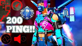 Poppin' off in HIGH-PING GAMES !! - PS4 Apex Legends S15