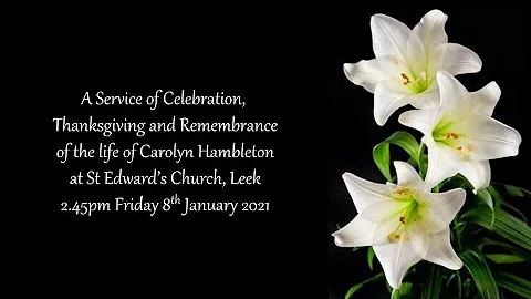 Carolyn Hambleton 8th January 2021