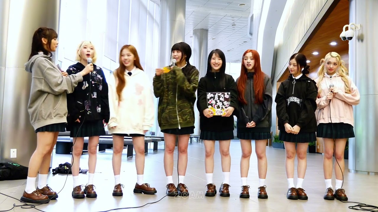 유니스 unis 미니 팬미팅 part2 QnA  4K 250503