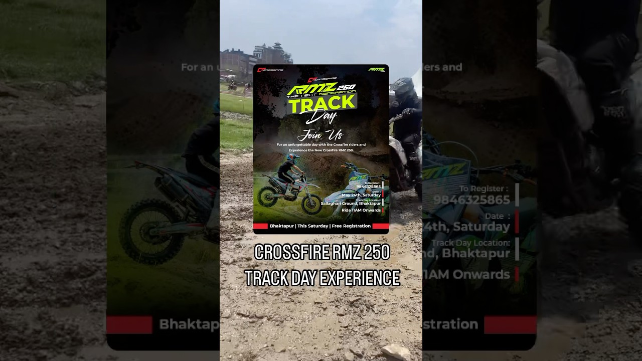 New crossfire rmz 250 dirtbike launched in nepal crossfire dirtbike in nepal 