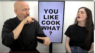 20 questions in ASL: Interviewing Cassie / "Find out" Series (part 1) (Level: ASL 4 and up.)
