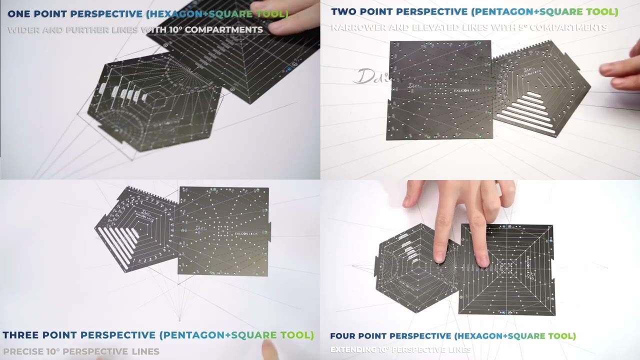 Ddiin Exlicon Lock Black : Ultimate Stainless Steel Ruler