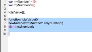 Javascript Functions