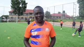 Coach Peter Sserumaga Conducting Training Of U15 Team At Rays Of Grace Arena