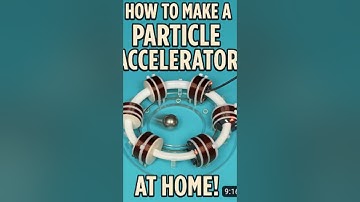 How to Make a Particle Accelerator at Home!                      #shorts #cern #science #accelerator