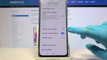 How to Enter Vibration Settings on Xiaomi Redmi Note 10S?