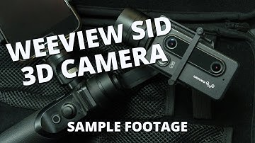 Weeview SID 3D camera review sample footage