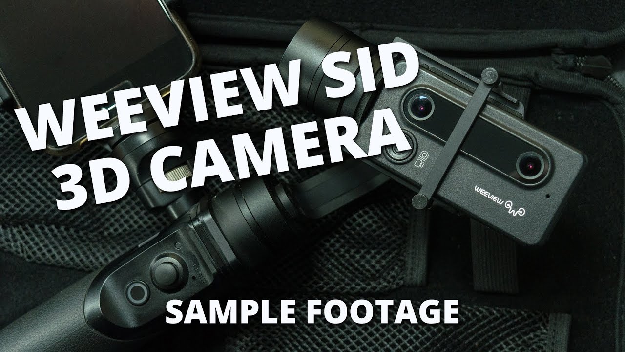Weeview SID 3D camera review sample footage - YouTube