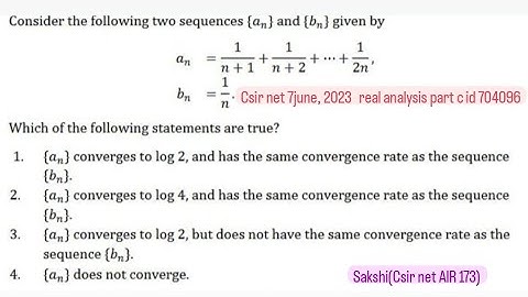 Csir net 7june,2023 part c id 704096 Real analysis  soln| #csir #mathematics #realanalysis#solution