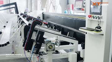 Automatic loading tube laser cutting machine